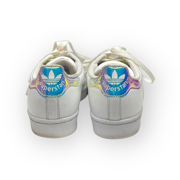 adidas x stan smith ★ Superstar J VS Superstan Sneakers ★ White Iridescent ★ 4.5 - Picture 4 of 16